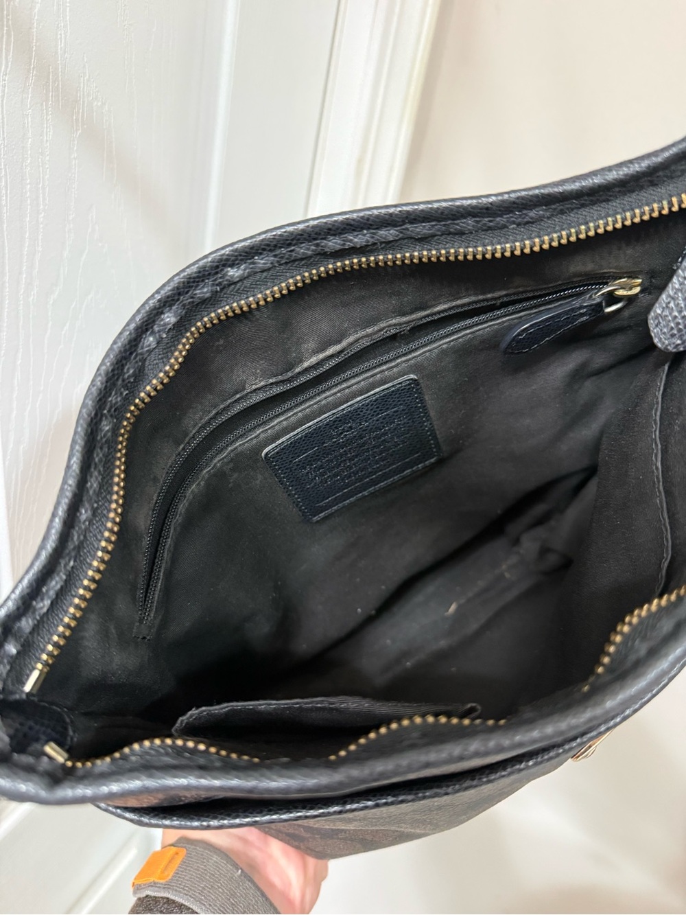 Coach Signature File Crossbody Bag - Picture 12 of 16